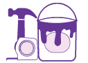 icon depicting home improvement tools 