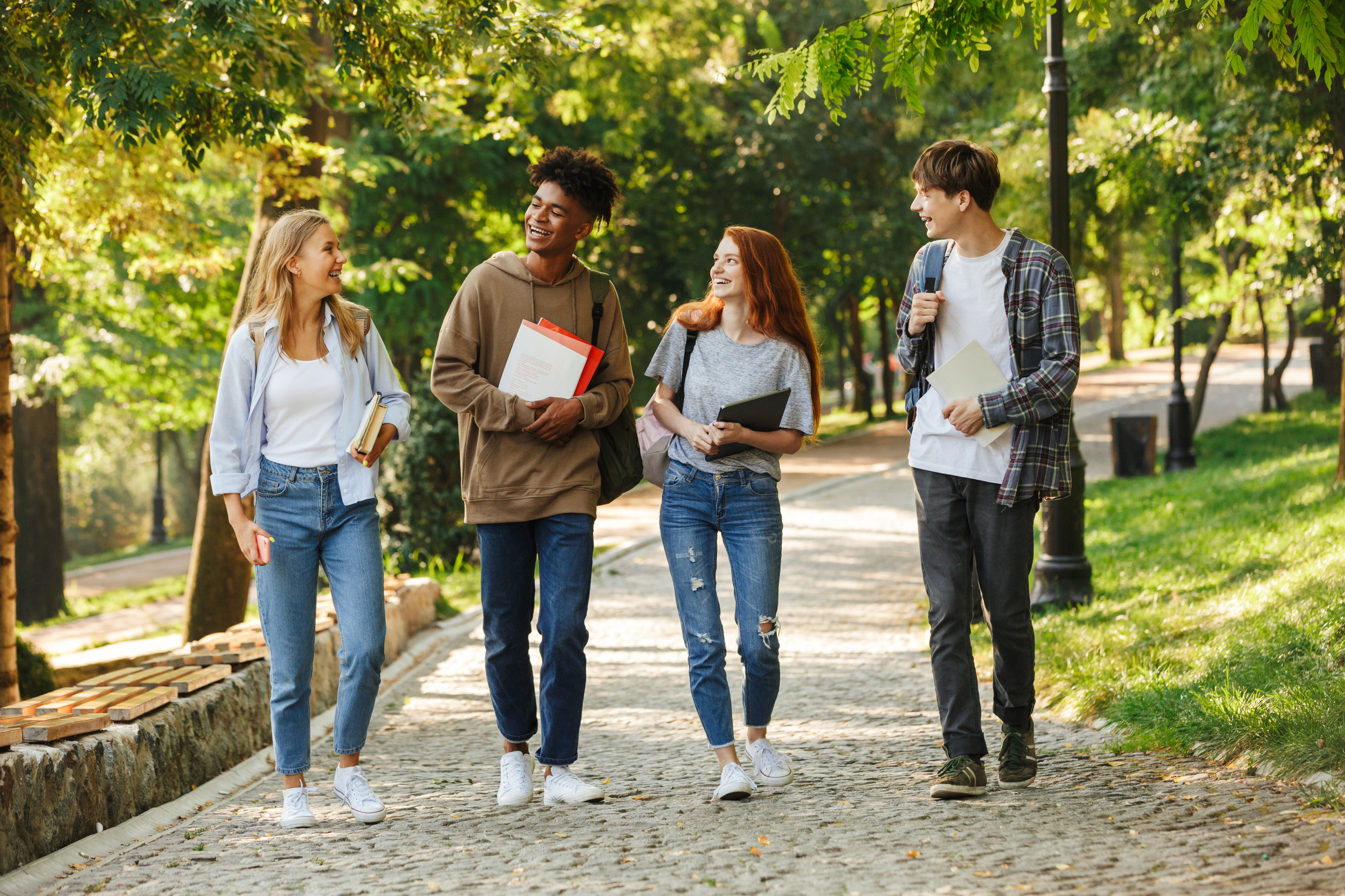 students going back to school