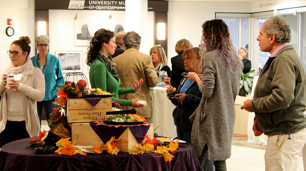 Guests at October After 5 event
