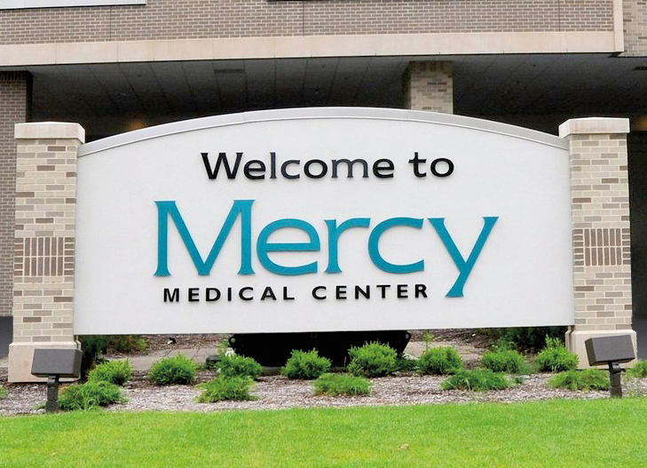Mercy medical Center Sign